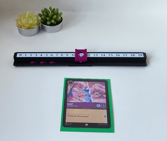 Lore Counter, Disney Lorcana compatible, personalized colors, Trading Card Game, Game by Disney, TCG, Quest Lore