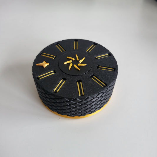 Victory point counter 0-10, board game compatible, rotating counter, personalized colors, Trading Card Game, Catan, Life points, TCG