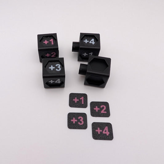 Power counter, Toughness counter, Cost counter, MTG, Lorcana, Gundam TCG, game counter, personalized colours, Trading Card Game, TCG