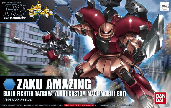HGBF 1/144 Zaku Amazing Plastic Model Kit