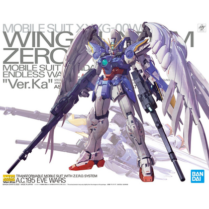 MG 1/100 Wing Gundam Zero Ew Ver.Ka Plastic Model Kit