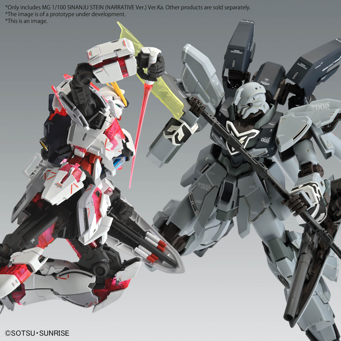 MG 1/100 Sinanju Stein Narrative Ver.Ka Plastic Model Kit