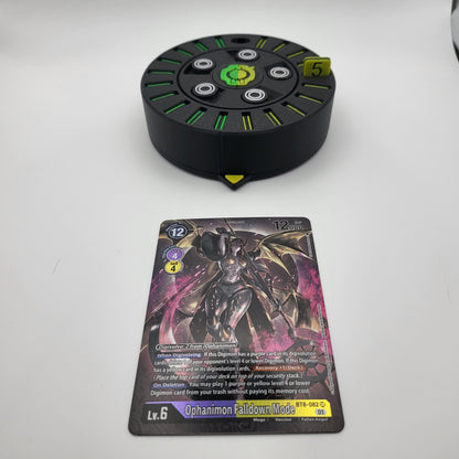 Memory Counter 10-0-10, Digimon Card game compatible, includes magnetic tokens