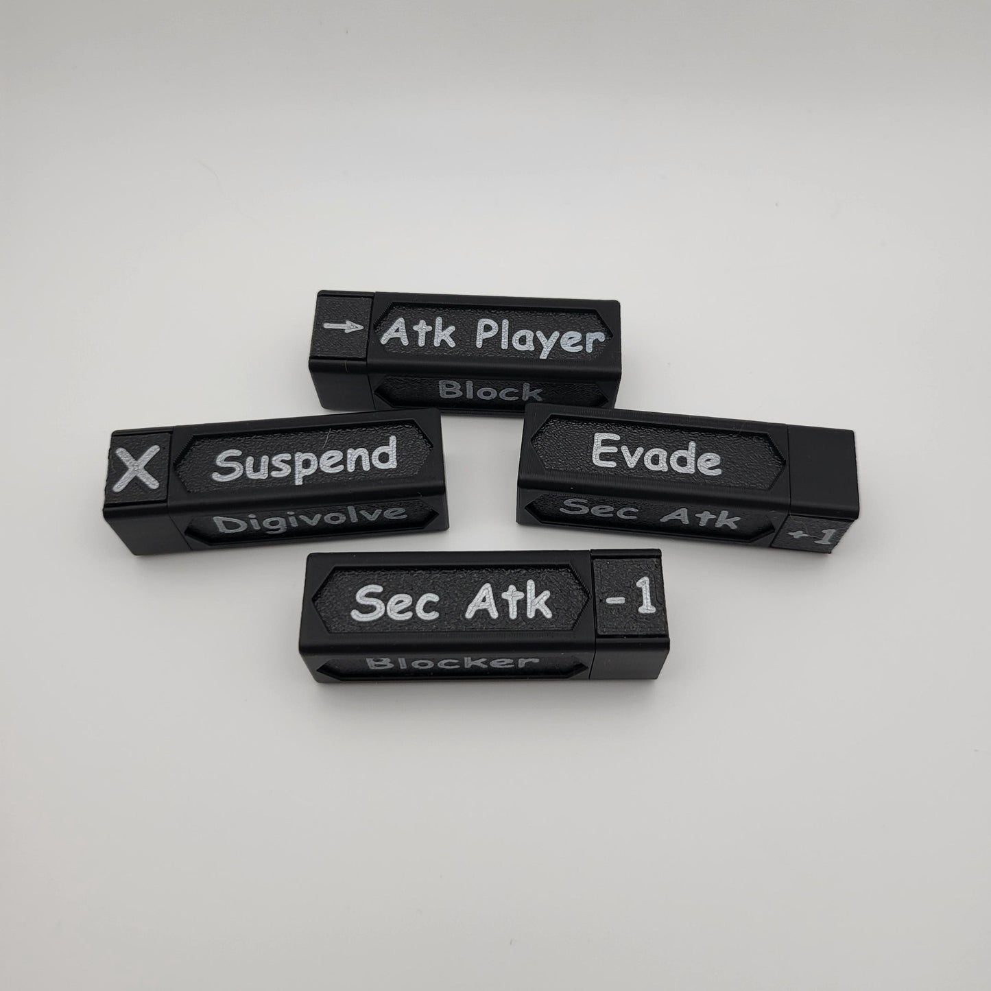 Keyword tokens/counters +/-, Digimon TCG game counter, personalized colours, Trading Card Game, TCG