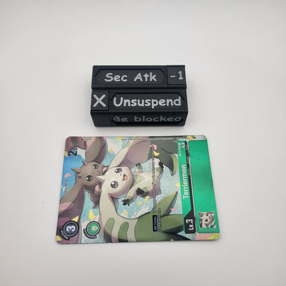 Keyword tokens/counters +/-, Digimon TCG game counter, personalized co The One Vault Keyword tokens/counters +/-, Digimon TCG game counter, personalized co The One Vault
