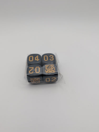 Dice (Tamer's Evolution Box -Rise of Digimon) - 4 count